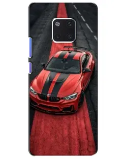 Чехол для Huawei Mate 20 Pro (LYA-L09, LYA-L29) с картинкой «BMW на красной дорожке»
