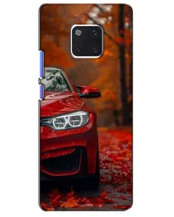 Чехол для Huawei Mate 20 Pro (LYA-L09, LYA-L29) с картинкой «Осенняя BMW M4»