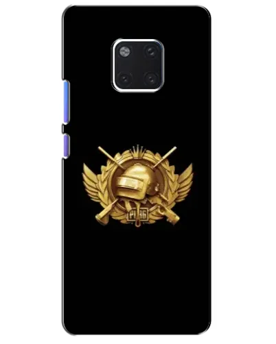 Чехол для Huawei Mate 20 Pro (LYA-L09, LYA-L29) с картинкой «PUBG — оранжевый градиент»