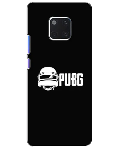 Чехол для Huawei Mate 20 Pro (LYA-L09, LYA-L29) с картинкой «PUBG — классический лого»
