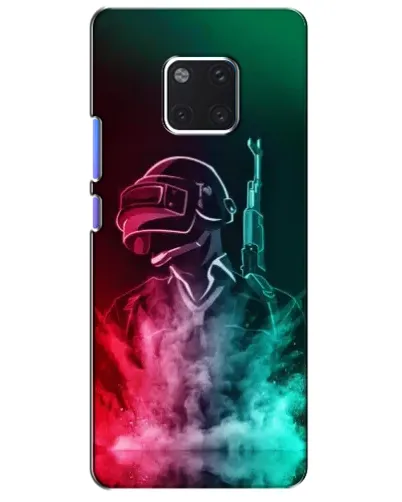 Чехол для Huawei Mate 20 Pro (LYA-L09, LYA-L29) с картинкой «PUBG — огненный воин»