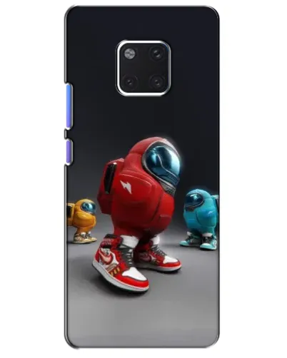 Чехол для Huawei Mate 20 Pro (LYA-L09, LYA-L29) с картинкой «Among Us — 3D стиль»