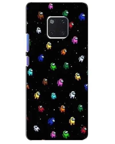 Чехол для Huawei Mate 20 Pro (LYA-L09, LYA-L29) с картинкой «Экипаж Among Us»