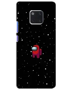 Чехол для Huawei Mate 20 Pro (LYA-L09, LYA-L29) с картинкой «Красный Among Us»