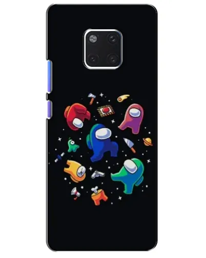 Чехол для Huawei Mate 20 Pro (LYA-L09, LYA-L29) с картинкой «Among Us космос»