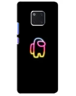 Чехол для Huawei Mate 20 Pro (LYA-L09, LYA-L29) с картинкой «Among Us градиент»