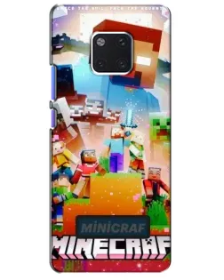 Чохол для Huawei Mate 20 Pro (LYA-L09, LYA-L29) з картинкою «Minecraft герої гри» Чохол для Huawei Mate 20 Pro (LYA-L09, LYA-L29) з картинкою «Minecraft герої гри»