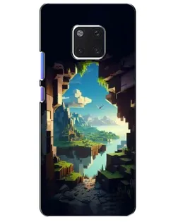 Чехол для Huawei Mate 20 Pro (LYA-L09, LYA-L29) с картинкой «Вид из пещеры»