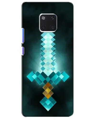 Чехол для Huawei Mate 20 Pro (LYA-L09, LYA-L29) с картинкой «Алмазный меч неон» Чехол для Huawei Mate 20 Pro (LYA-L09, LYA-L29) с картинкой «Алмазный меч неон»