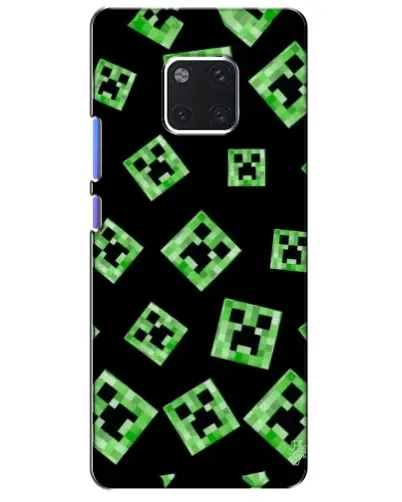 Чехол для Huawei Mate 20 Pro (LYA-L09, LYA-L29) с картинкой «Паттерн с криперами» Чехол для Huawei Mate 20 Pro (LYA-L09, LYA-L29) с картинкой «Паттерн с криперами»