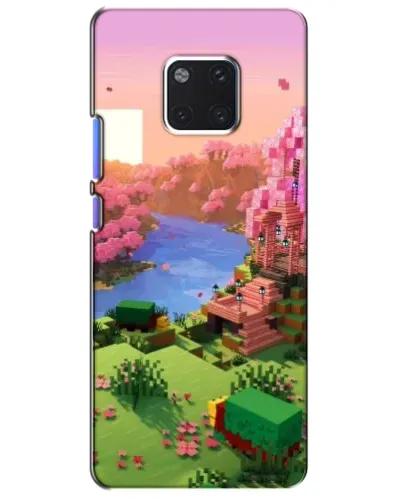 Чехол для Huawei Mate 20 Pro (LYA-L09, LYA-L29) с картинкой «Розовое дерево Minecraft» Чехол для Huawei Mate 20 Pro (LYA-L09, LYA-L29) с картинкой «Розовое дерево Minecraft»