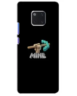 Чехол для Huawei Mate 20 Pro (LYA-L09, LYA-L29) с картинкой «Алмазная кирка»