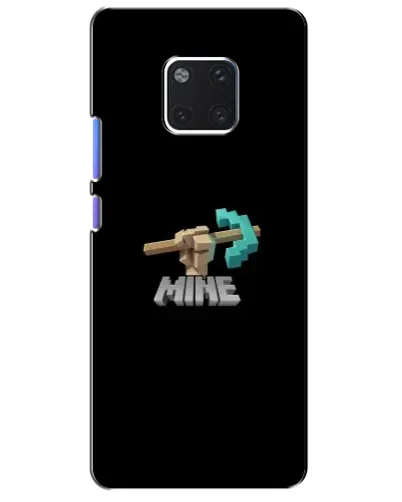Чехол для Huawei Mate 20 Pro (LYA-L09, LYA-L29) с картинкой «Алмазная кирка» Чехол для Huawei Mate 20 Pro (LYA-L09, LYA-L29) с картинкой «Алмазная кирка»