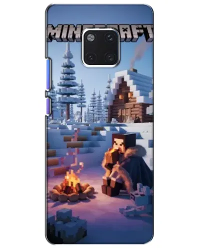 Чехол для Huawei Mate 20 Pro (LYA-L09, LYA-L29) с картинкой «Зимний Minecraft» Чехол для Huawei Mate 20 Pro (LYA-L09, LYA-L29) с картинкой «Зимний Minecraft»