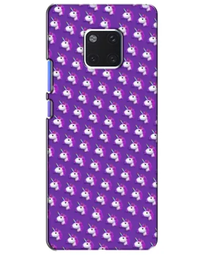 Чехол для Huawei Mate 20 Pro (LYA-L09, LYA-L29) с картинкой «Единороги на фиолетовом» Чехол для Huawei Mate 20 Pro (LYA-L09, LYA-L29) с картинкой «Единороги на фиолетовом»