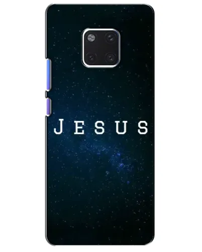 Чехол для Huawei Mate 20 Pro (LYA-L09, LYA-L29) с картинкой «Звездное небо Jesus»