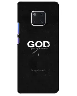 Чехол для Huawei Mate 20 Pro (LYA-L09, LYA-L29) с картинкой «GOD — Бог над всем»