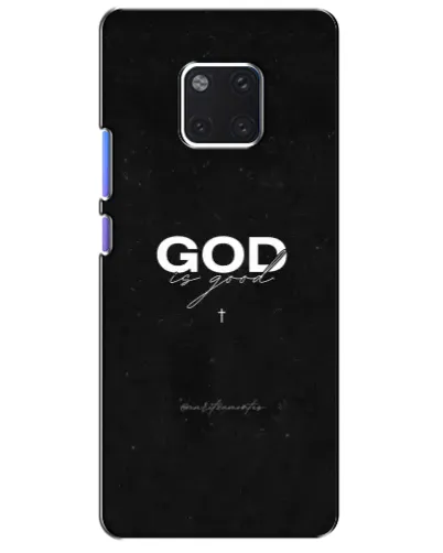 Чехол для Huawei Mate 20 Pro (LYA-L09, LYA-L29) с картинкой «GOD — Бог над всем»