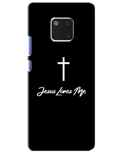 Чехол для Huawei Mate 20 Pro (LYA-L09, LYA-L29) с картинкой «Иисус любит тебя»