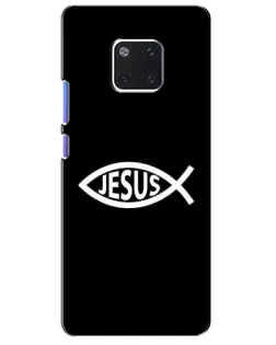 Чехол для Huawei Mate 20 Pro (LYA-L09, LYA-L29) с картинкой «Классический Jesus»