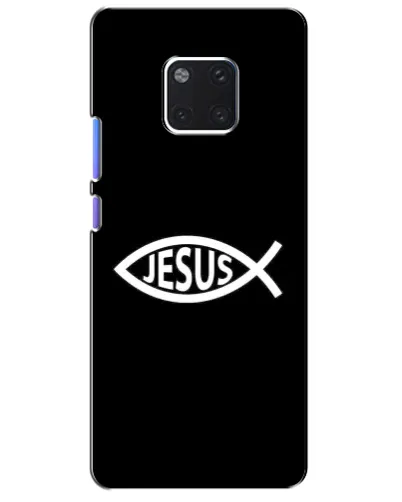 Чехол для Huawei Mate 20 Pro (LYA-L09, LYA-L29) с картинкой «Классический Jesus»