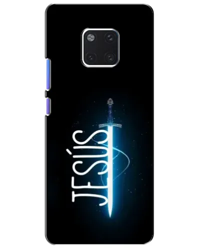 Чехол для Huawei Mate 20 Pro (LYA-L09, LYA-L29) с картинкой «Меч Духа Jesus»