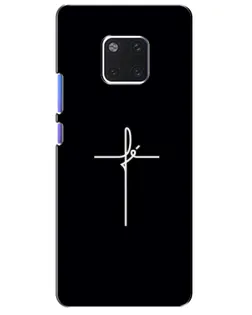 Чехол для Huawei Mate 20 Pro (LYA-L09, LYA-L29) с картинкой «Тонкий крест»