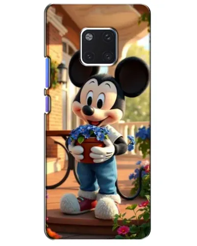 Чехол для Huawei Mate 20 Pro (LYA-L09, LYA-L29) с картинкой «Микки садовод»