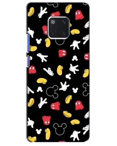 Чехол для Huawei Mate 20 Pro (LYA-L09, LYA-L29) с картинкой «Графический принт лапок»