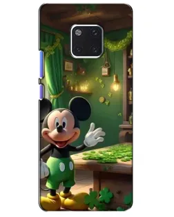 Чехол для Huawei Mate 20 Pro (LYA-L09, LYA-L29) с картинкой «Микки в мастерской»