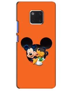 Чехол для Huawei Mate 20 Pro (LYA-L09, LYA-L29) с картинкой «Сердце Микки Минни»