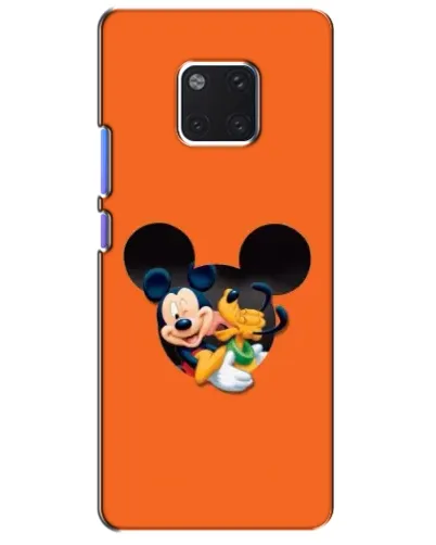 Чехол для Huawei Mate 20 Pro (LYA-L09, LYA-L29) с картинкой «Сердце Микки Минни»