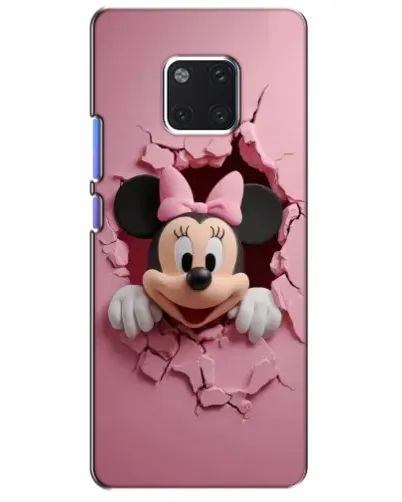 Чехол для Huawei Mate 20 Pro (LYA-L09, LYA-L29) с картинкой «Минни сквозь стену»