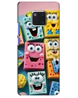 Чехол для Huawei Mate 20 Pro (LYA-L09, LYA-L29) с картинкой «Цветные губки»