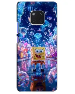 Чехол для Huawei Mate 20 Pro (LYA-L09, LYA-L29) с картинкой «Неоновый океан»