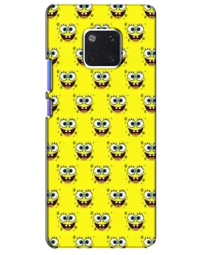 Чехол для Huawei Mate 20 Pro (LYA-L09, LYA-L29) с картинкой «Паттерн Губка Боб» Чехол для Huawei Mate 20 Pro (LYA-L09, LYA-L29) с картинкой «Паттерн Губка Боб»