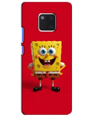 Чехол для Huawei Mate 20 Pro (LYA-L09, LYA-L29) с картинкой «Спанч Боб на красном» Чехол для Huawei Mate 20 Pro (LYA-L09, LYA-L29) с картинкой «Спанч Боб на красном»