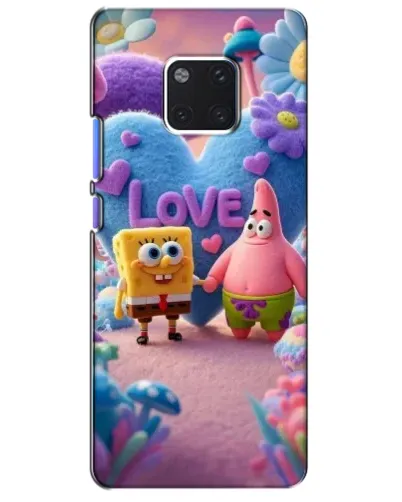 Чехол для Huawei Mate 20 Pro (LYA-L09, LYA-L29) с картинкой «Губка Боб Патрик» Чехол для Huawei Mate 20 Pro (LYA-L09, LYA-L29) с картинкой «Губка Боб Патрик»