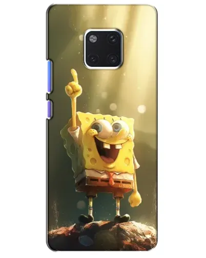 Чехол для Huawei Mate 20 Pro (LYA-L09, LYA-L29) с картинкой «Сияющий Спанч Боб» Чехол для Huawei Mate 20 Pro (LYA-L09, LYA-L29) с картинкой «Сияющий Спанч Боб»