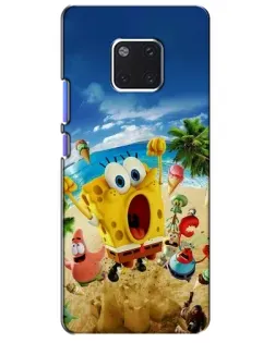 Чехол для Huawei Mate 20 Pro (LYA-L09, LYA-L29) с картинкой «Развлечения на пляже»