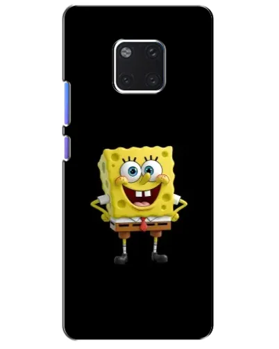 Чехол для Huawei Mate 20 Pro (LYA-L09, LYA-L29) с картинкой «Классический Губка Боб» Чехол для Huawei Mate 20 Pro (LYA-L09, LYA-L29) с картинкой «Классический Губка Боб»