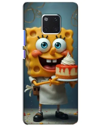 Чехол для Huawei Mate 20 Pro (LYA-L09, LYA-L29) с картинкой «Повар Спанч Боб» Чехол для Huawei Mate 20 Pro (LYA-L09, LYA-L29) с картинкой «Повар Спанч Боб»