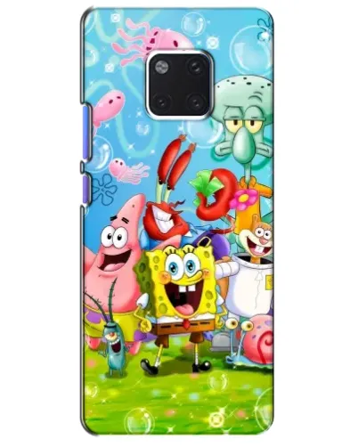Чохол для Huawei Mate 20 Pro (LYA-L09, LYA-L29) з картинкою «Губка Боб та друзі» Чохол для Huawei Mate 20 Pro (LYA-L09, LYA-L29) з картинкою «Губка Боб та друзі»