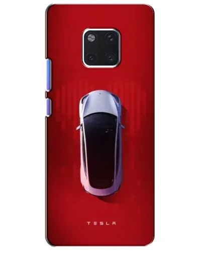 Чехол для Huawei Mate 20 Pro (LYA-L09, LYA-L29) с картинкой «Tesla Top View» Чехол для Huawei Mate 20 Pro (LYA-L09, LYA-L29) с картинкой «Tesla Top View»