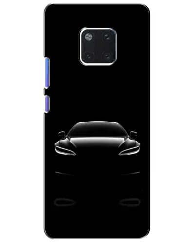 Чехол для Huawei Mate 20 Pro (LYA-L09, LYA-L29) с картинкой «Силуэт Tesla Night» Чехол для Huawei Mate 20 Pro (LYA-L09, LYA-L29) с картинкой «Силуэт Tesla Night»