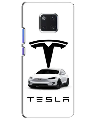 Чехол для Huawei Mate 20 Pro (LYA-L09, LYA-L29) с картинкой «Tesla White Style» Чехол для Huawei Mate 20 Pro (LYA-L09, LYA-L29) с картинкой «Tesla White Style»