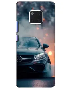 Чохол для Huawei Mate 20 Pro (LYA-L09, LYA-L29) з картинкою «Mercedes — нічне місто»