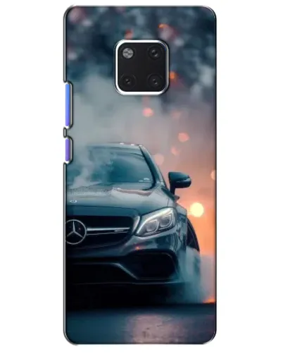 Чехол для Huawei Mate 20 Pro (LYA-L09, LYA-L29) с картинкой «Mercedes — ночной город» Чехол для Huawei Mate 20 Pro (LYA-L09, LYA-L29) с картинкой «Mercedes — ночной город»
