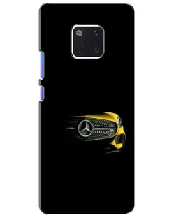 Чехол для Huawei Mate 20 Pro (LYA-L09, LYA-L29) с картинкой «Mercedes — ретро стиль»