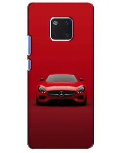 Чехол для Huawei Mate 20 Pro (LYA-L09, LYA-L29) с картинкой «Красный Mercedes AMG»